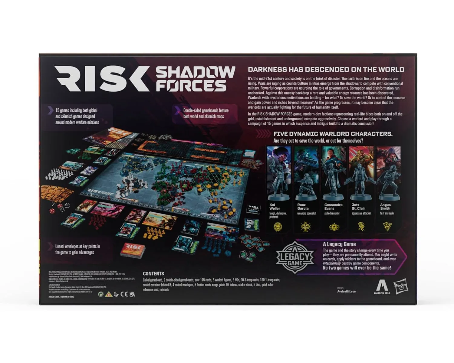 Hasbro - Risk Shadow Forces (englisch)