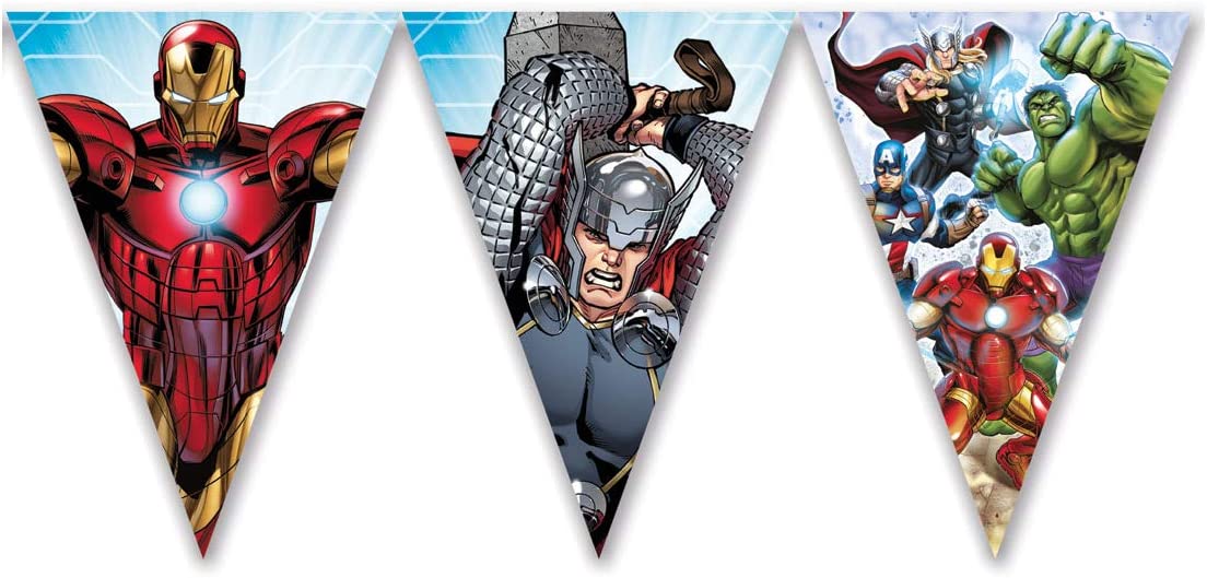 Procos - Marvel Avengers - Wimpelkette (2,3m)