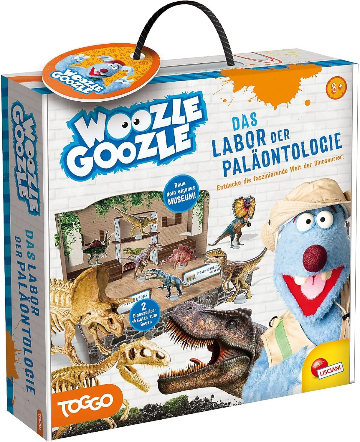 Lisciani DE92383WG - WOOZLE GOOZLE - Das Labor der Paläontologie