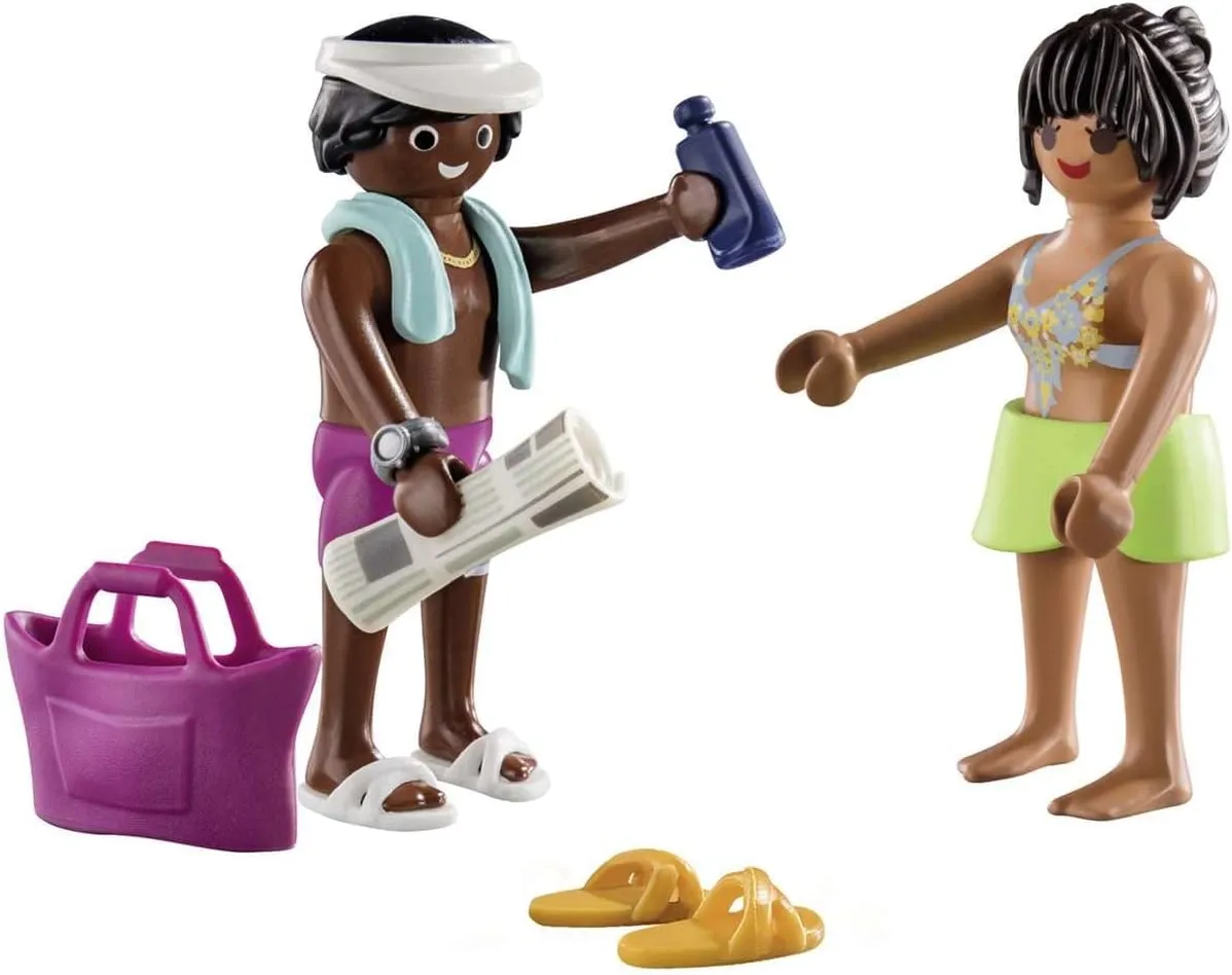 Playmobil Spielfigur - Urlauberpaar (2er Pack)