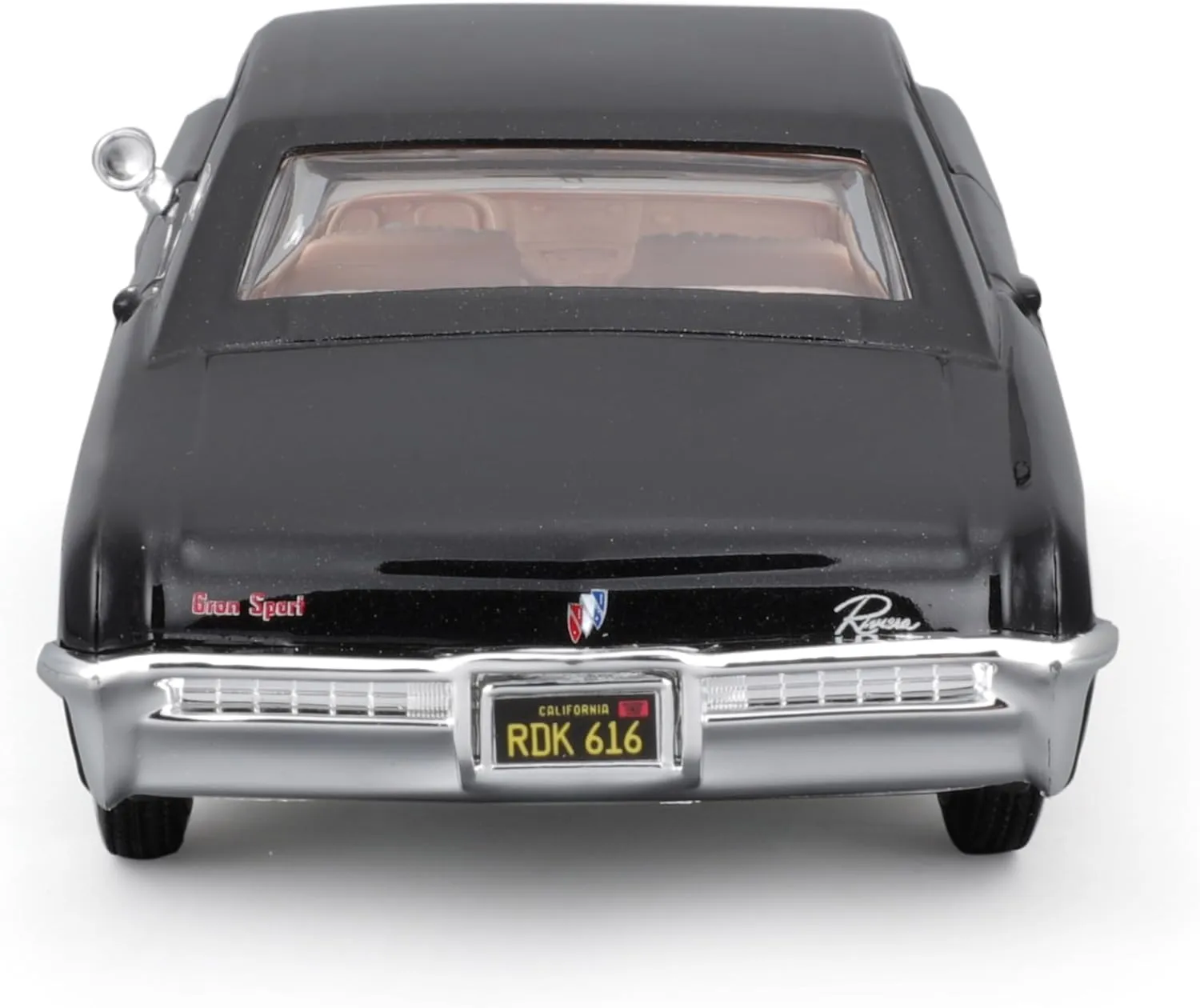 Maisto 31214 - Modellauto - Buick Riviera (schwarz, Maßstab 1:24)