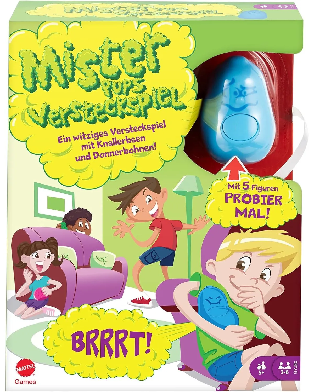 Mattel GYJ80 - Versteckspiel - Mister Pups