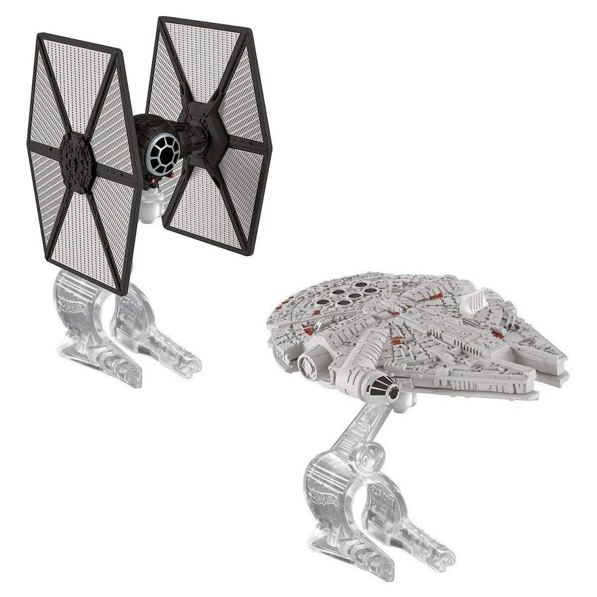 Mattel - Hot Wheels Star Wars "Tie Fighter vs. Millennium Falcon" (2er Pack)