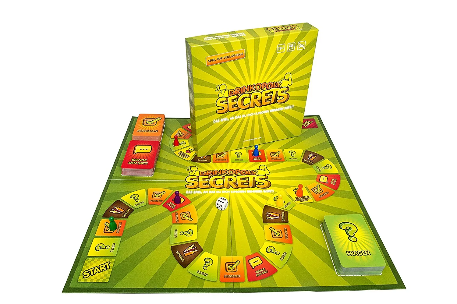 Brettspiel - Drinkopoly Secrets