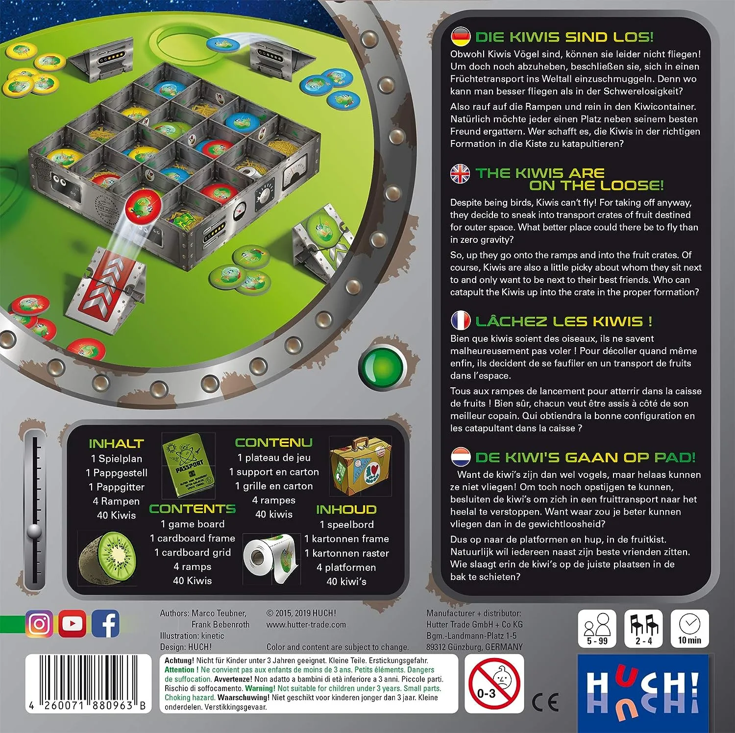 Huch! - Kinderspiel - Flying Kiwis