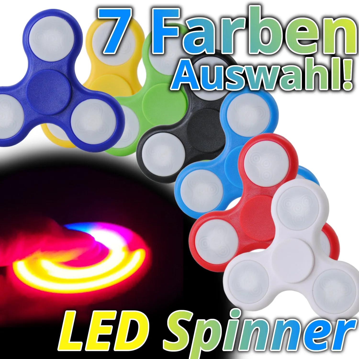 Fidget Spinner LED Spinner