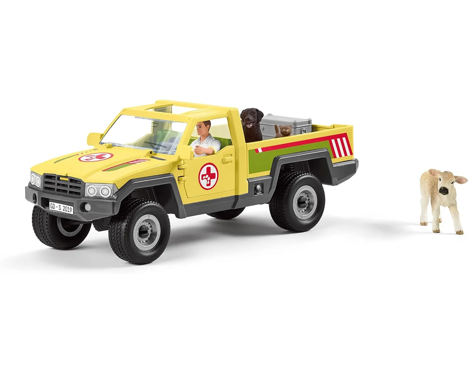 Schleich 42503 - Tierfiguren Farm World - Tierarztbesuch auf dem Bauernhof