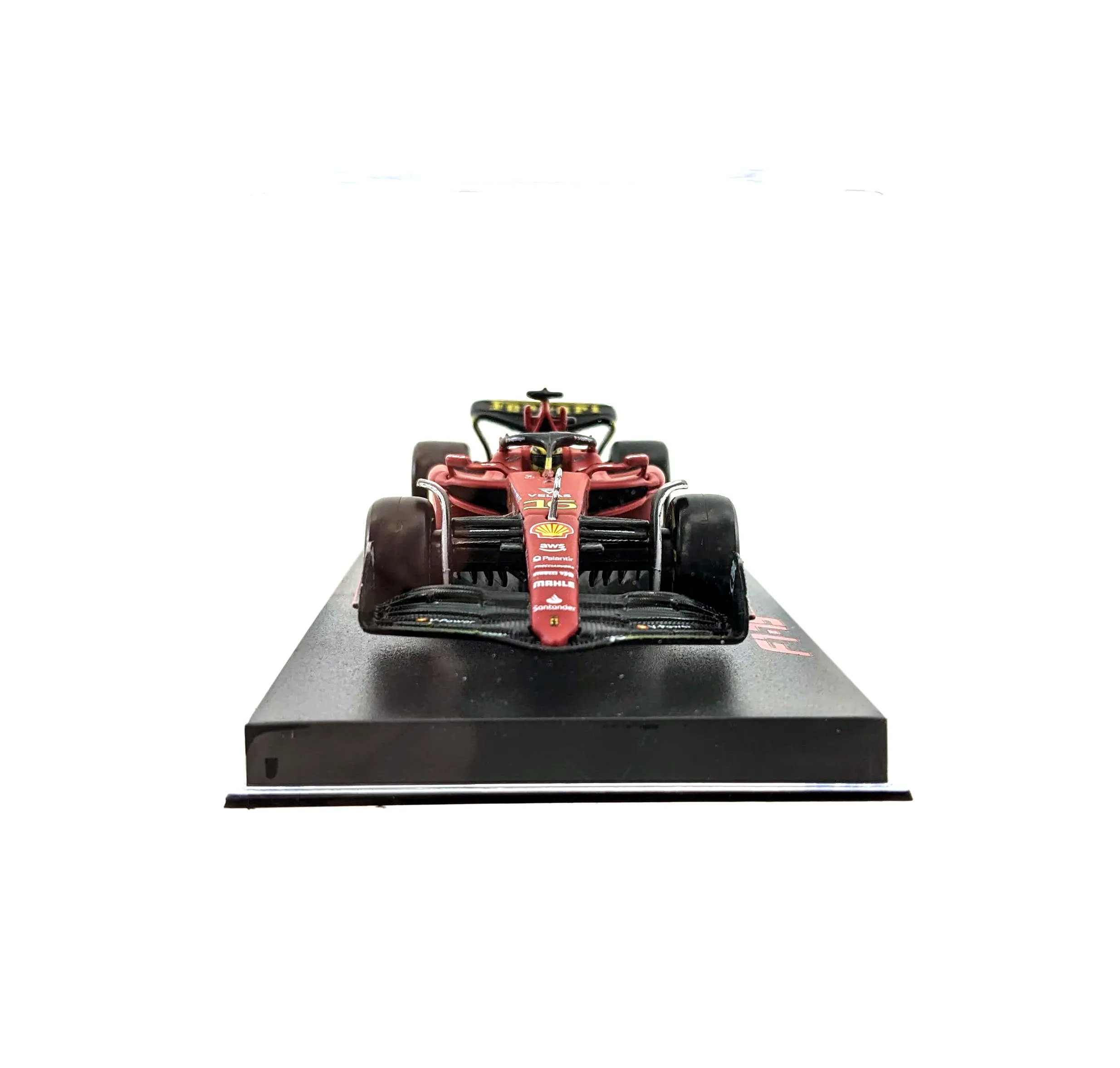 Bburago 18-36831 - Modellauto - Ferrari F1-75 Leclerc #16 Monza-Ausführung (mit Fahrer, Maßstab 1:43)