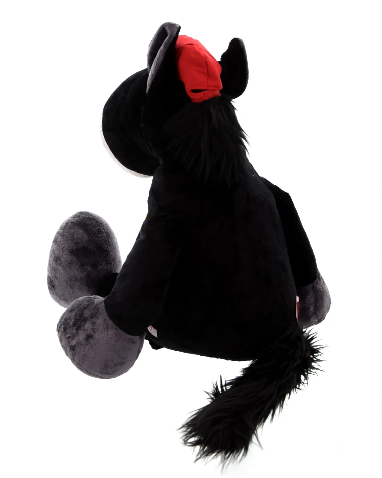 NICI 26296 - Plüschfigur - Pferd Ferrari Edition (schwarz, 80cm)