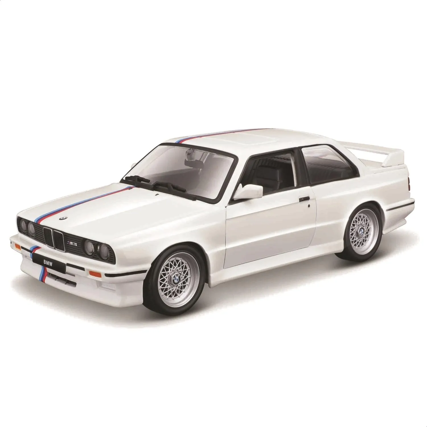 Bburago 18-21100 - Modellauto - BMW 3 Series M3 1988 (weiß, Maßstab 1:24)