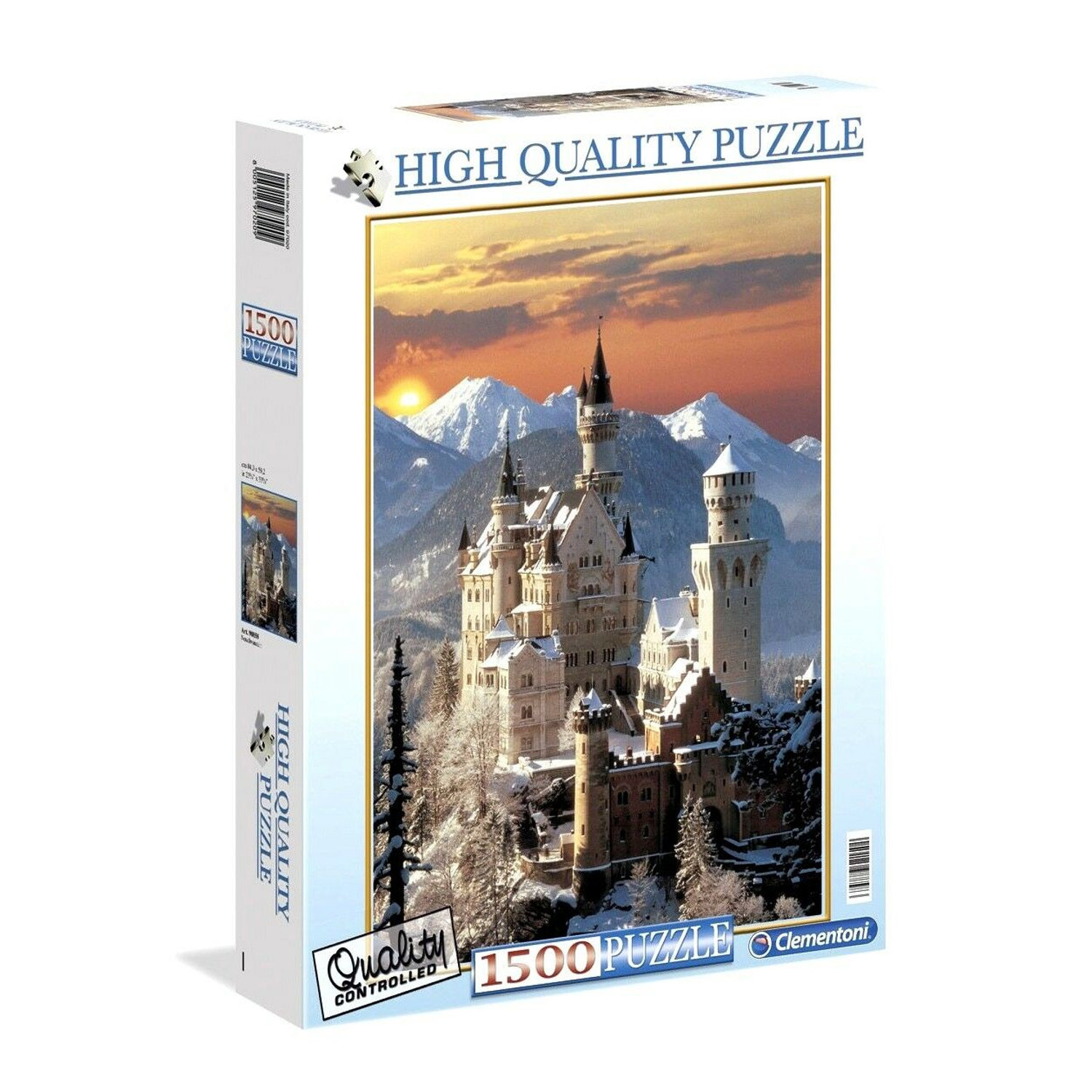 Clementoni High Quality Collection Puzzle Neuschwanstein !!! 1500 !!! Teile  Clementoni High Quality Collection Puzzle Neuschwanstein !!! 1500 !!! Teile