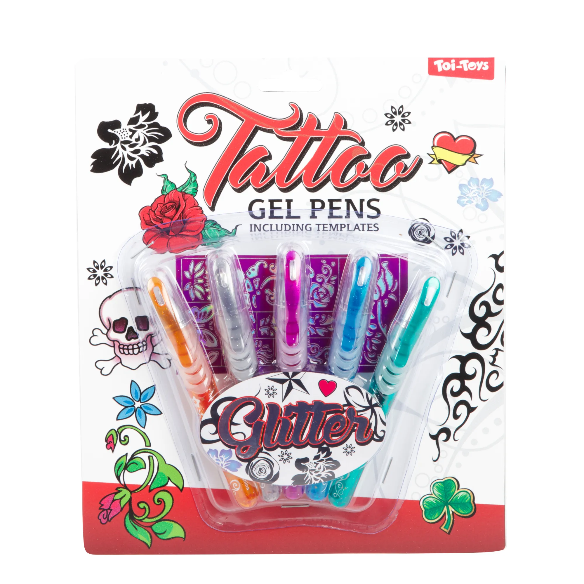 Toi-Toys 45622A - 5 Tattoo Gelstifte