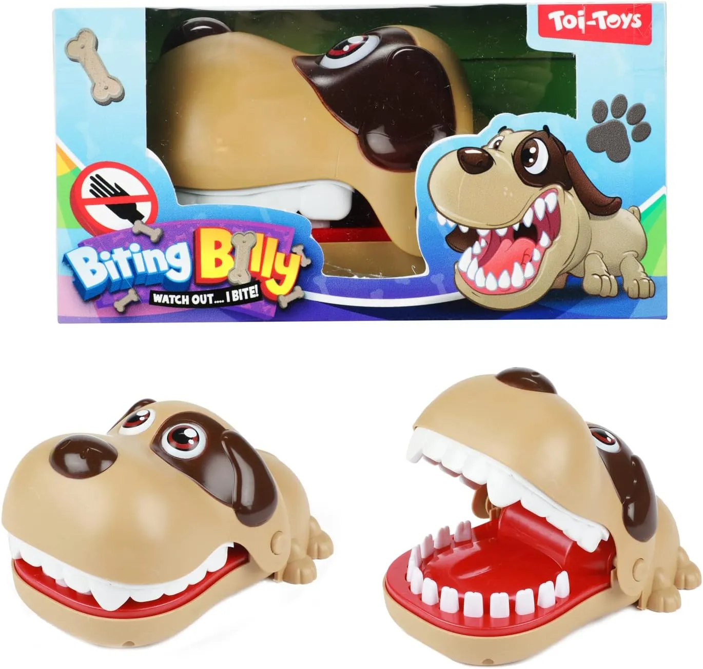 Toi-Toys - Spiel - Biting Billy - Der Hund sieht so süß aus...