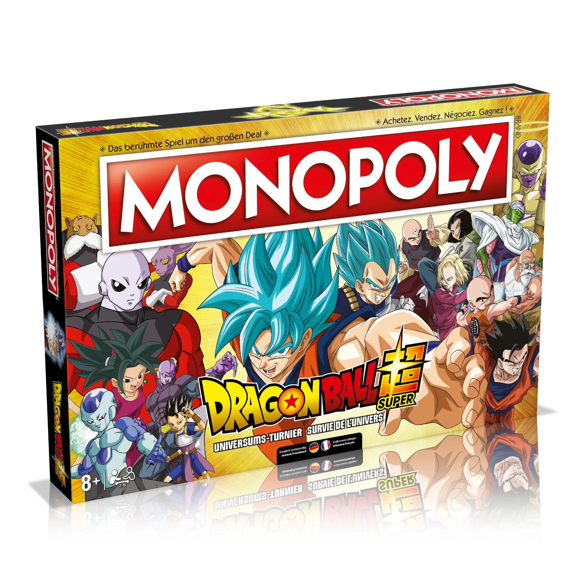 Monopoly - Dragon Ball Super (deutsch/französisch) Monopoly - Dragon Ball Super (deutsch/französisch)