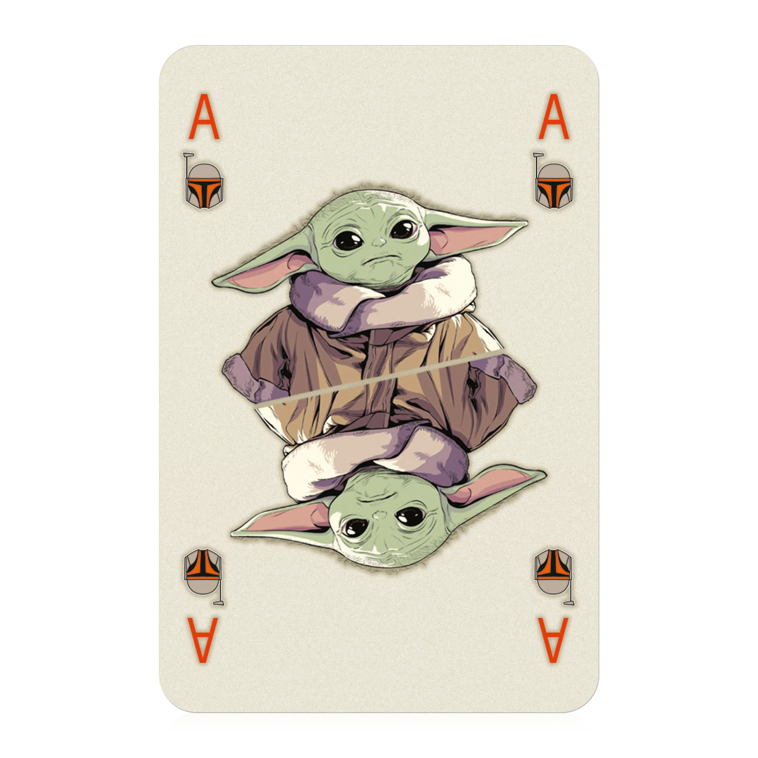 Winning Moves Number 1-  Spielkarten - Mandalorian »Baby Yoda«