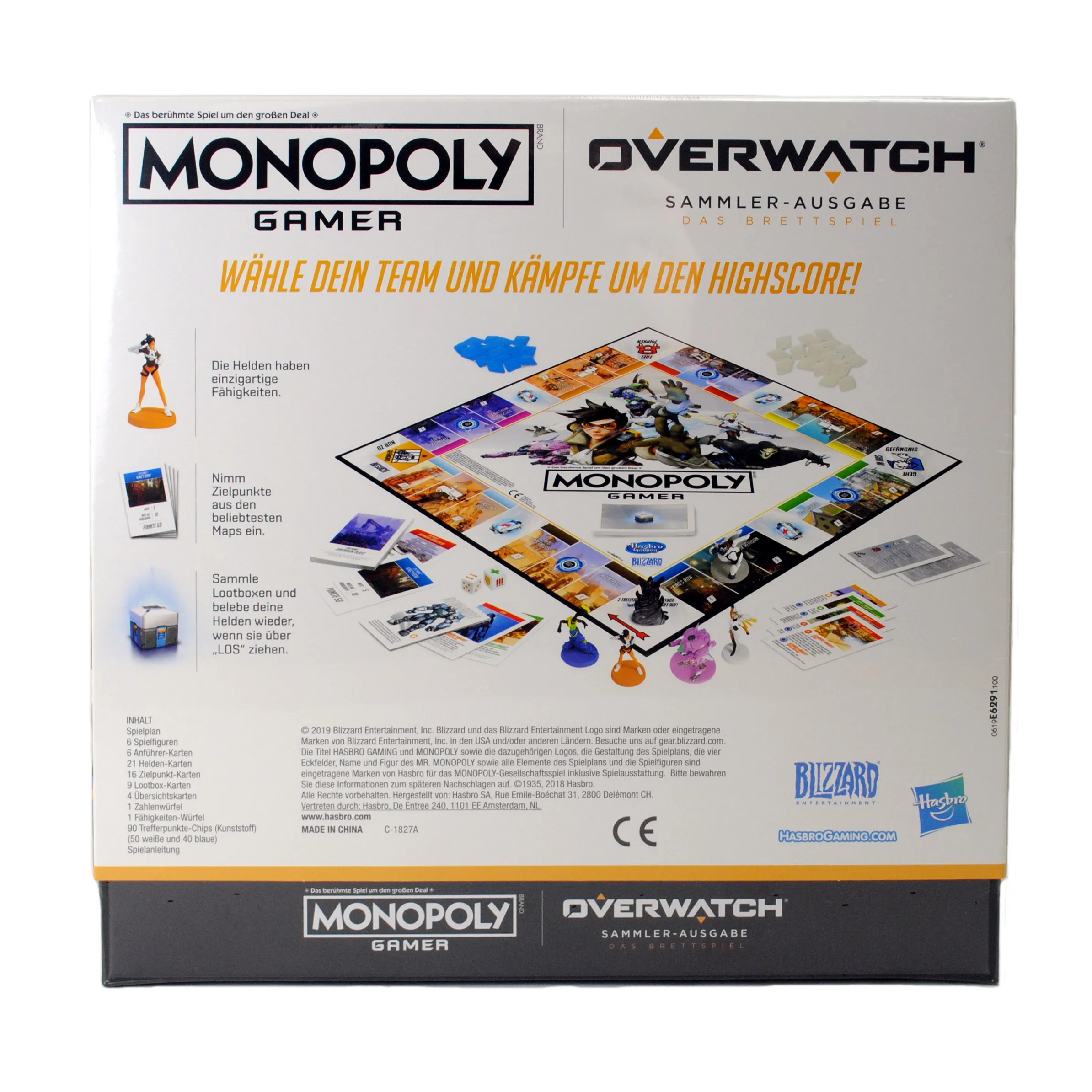 Hasbro - Monopoly Gamer - Overwatch