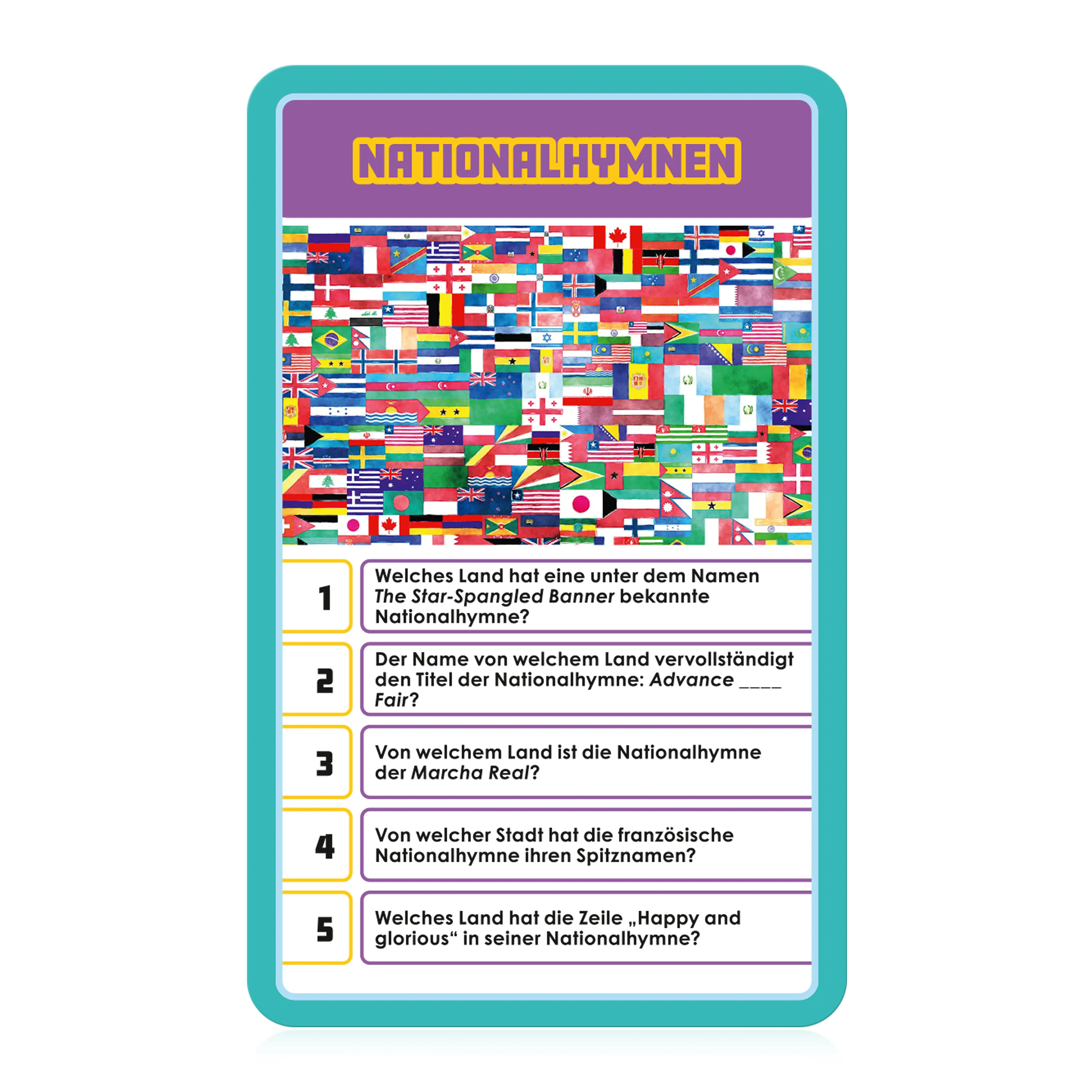 Top Trumps Quiz - Länder und Flaggen