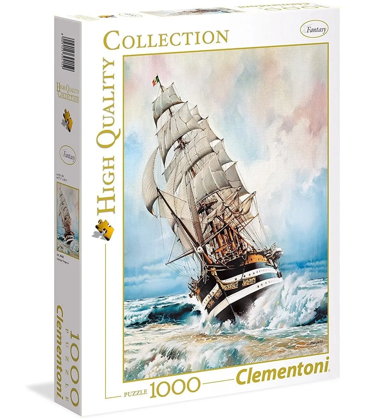 Clementoni Puzzle 39415 - Amerigo Vespucci (1000 Teile)