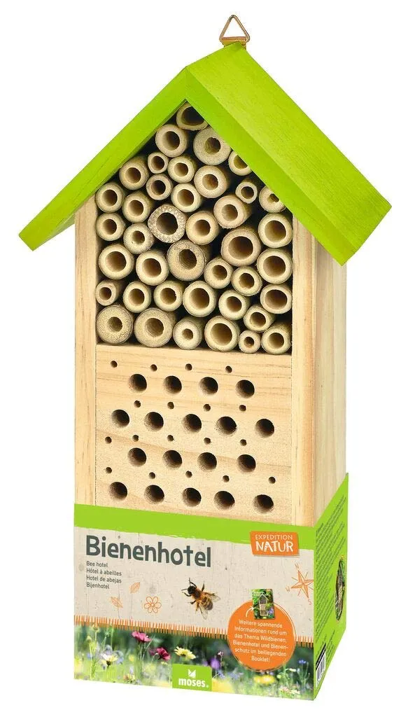 Expedition Natur Bienenhotel + Buch Brummsumm (Entdecke die Welt der Honigbiene)