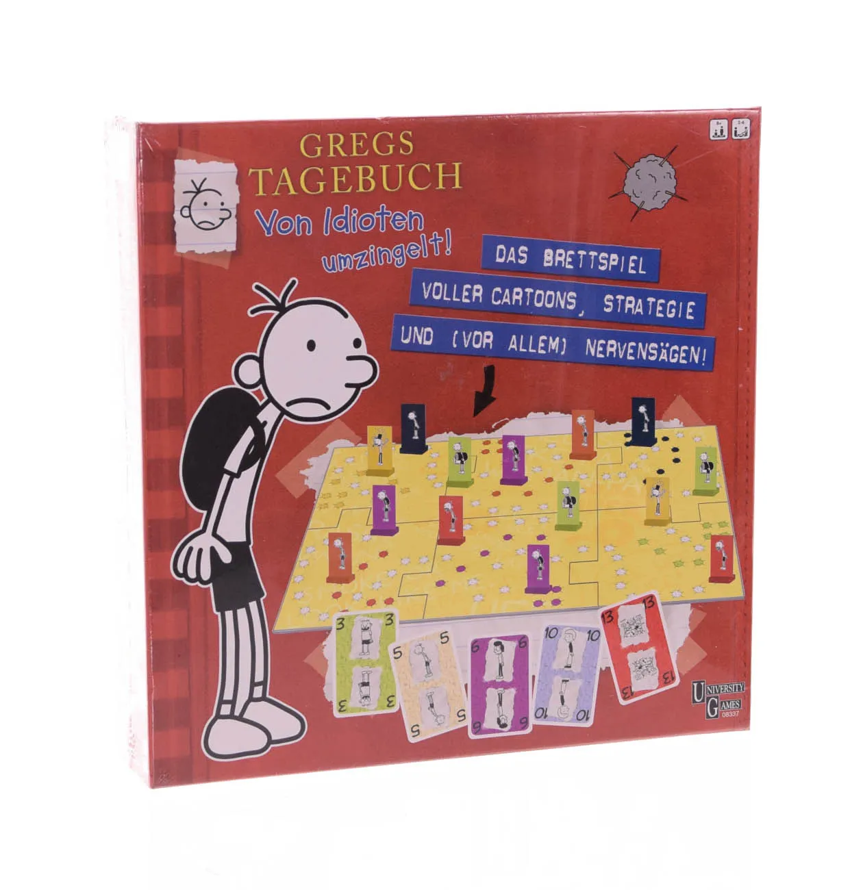 Brettspiel - Gregs Tagebuch - Von Idioten umzingelt! + Top Trumps