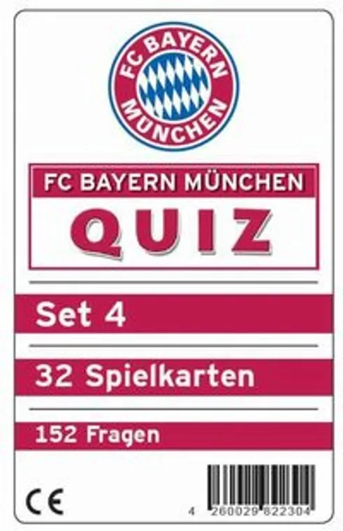 Teepe Verlag 22596926 - FC Bayern München - Quiz Set 4