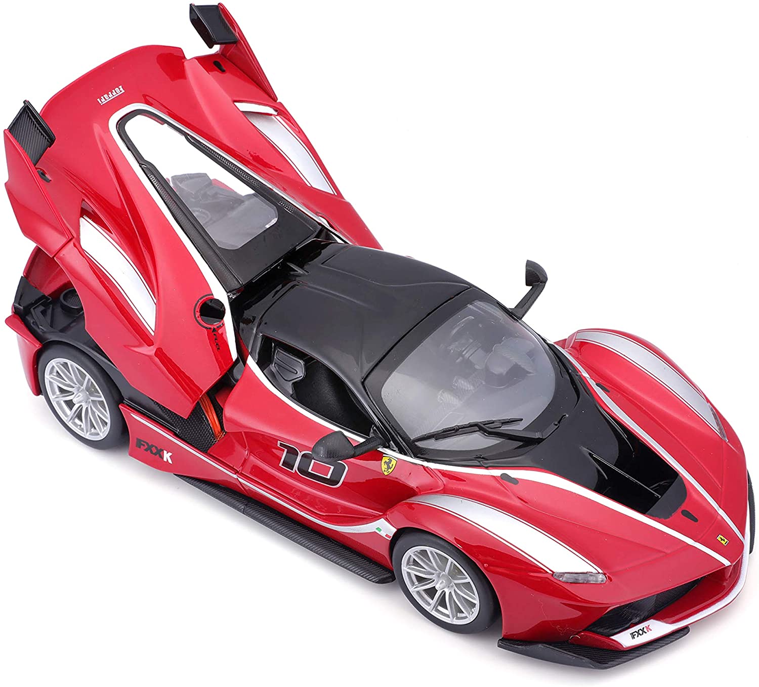 Bburago 18-26301 - Modellauto - Ferrari FXX-K #10 (rot, Maßstab 1:24)