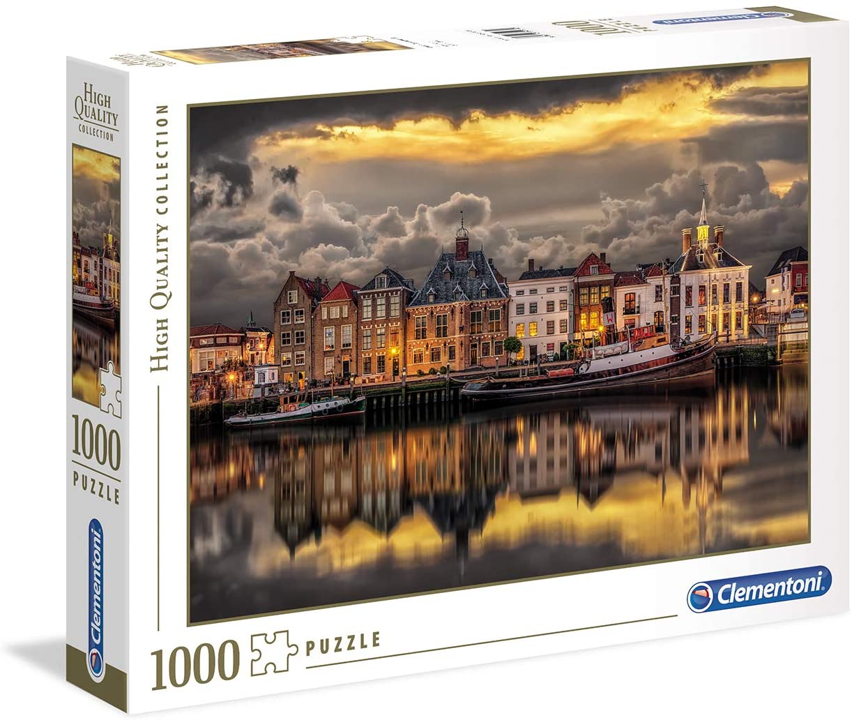 Clementoni Puzzle 39421 - Niederländische Traumwelt (1000 Teile)