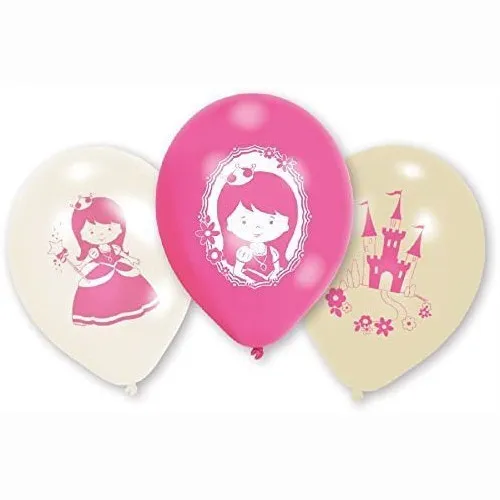 Amscan Luftballons - Prinzessin (6er Pack)