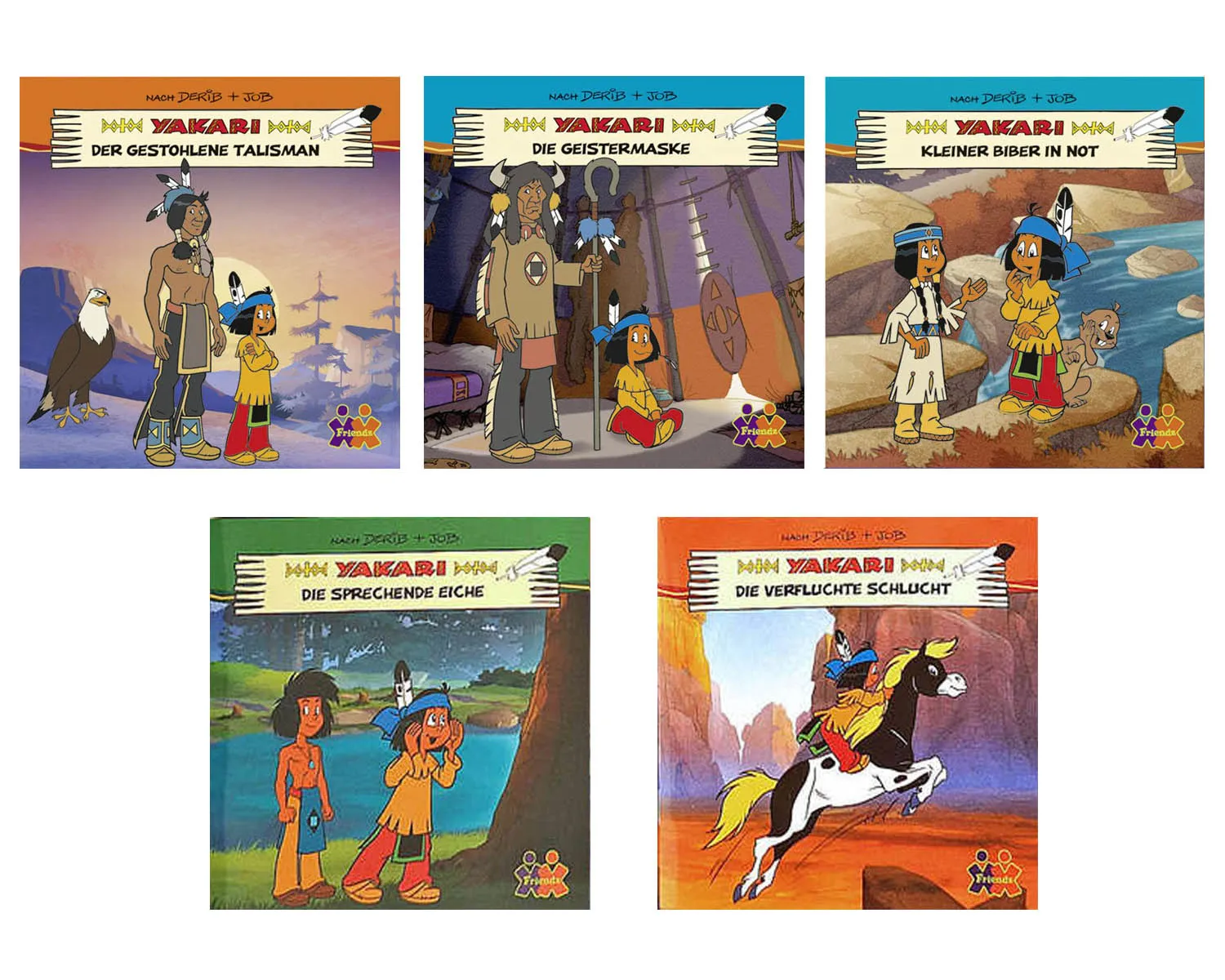 Yakari Mini Bücher 5er Set