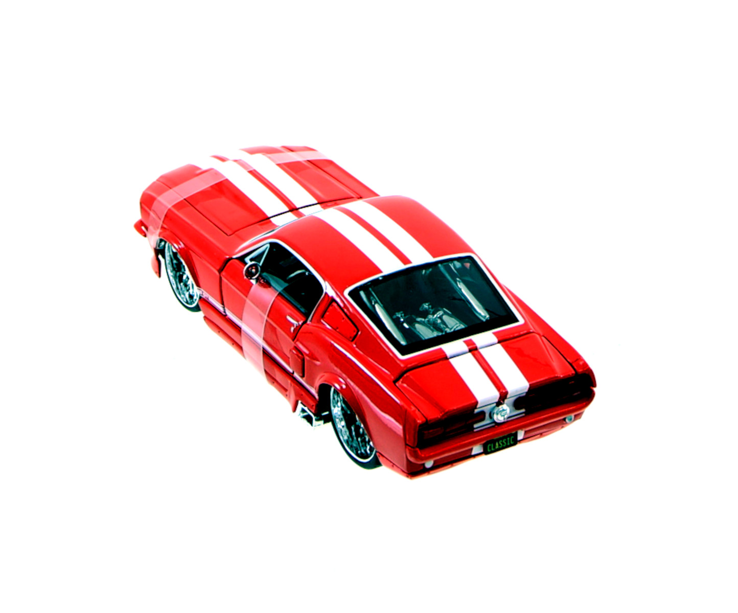 Maisto 31094 - Modellauto - Ford Mustang GT500 '67 (rot, Maßstab 1:24) 