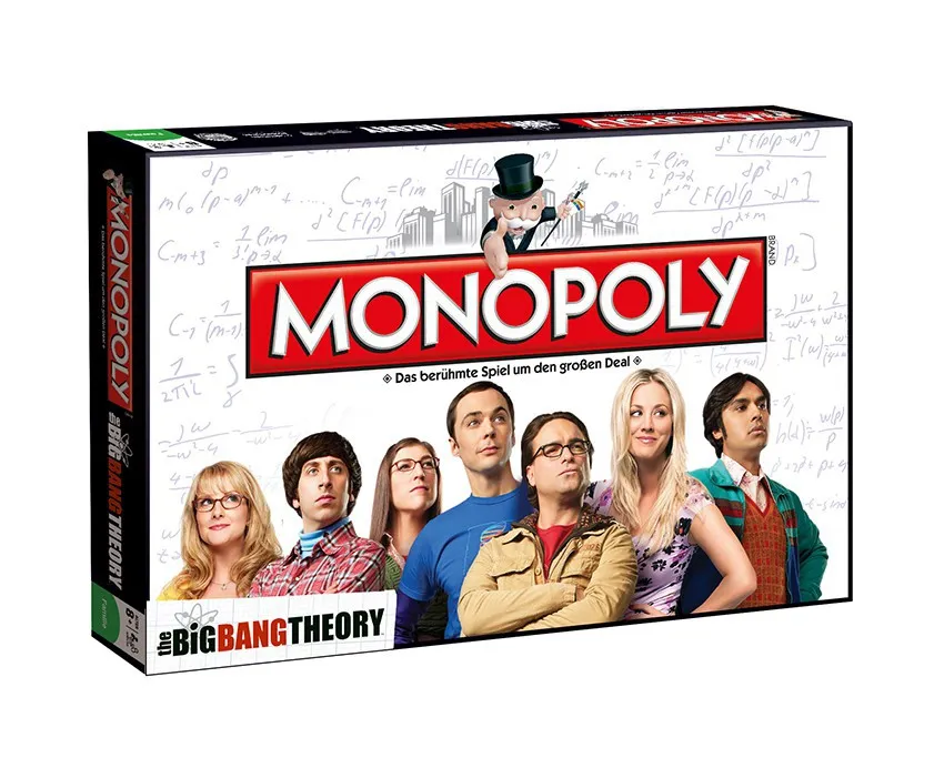 Monopoly The Big Bang Theory + Top Trumps The Big Bang Theory