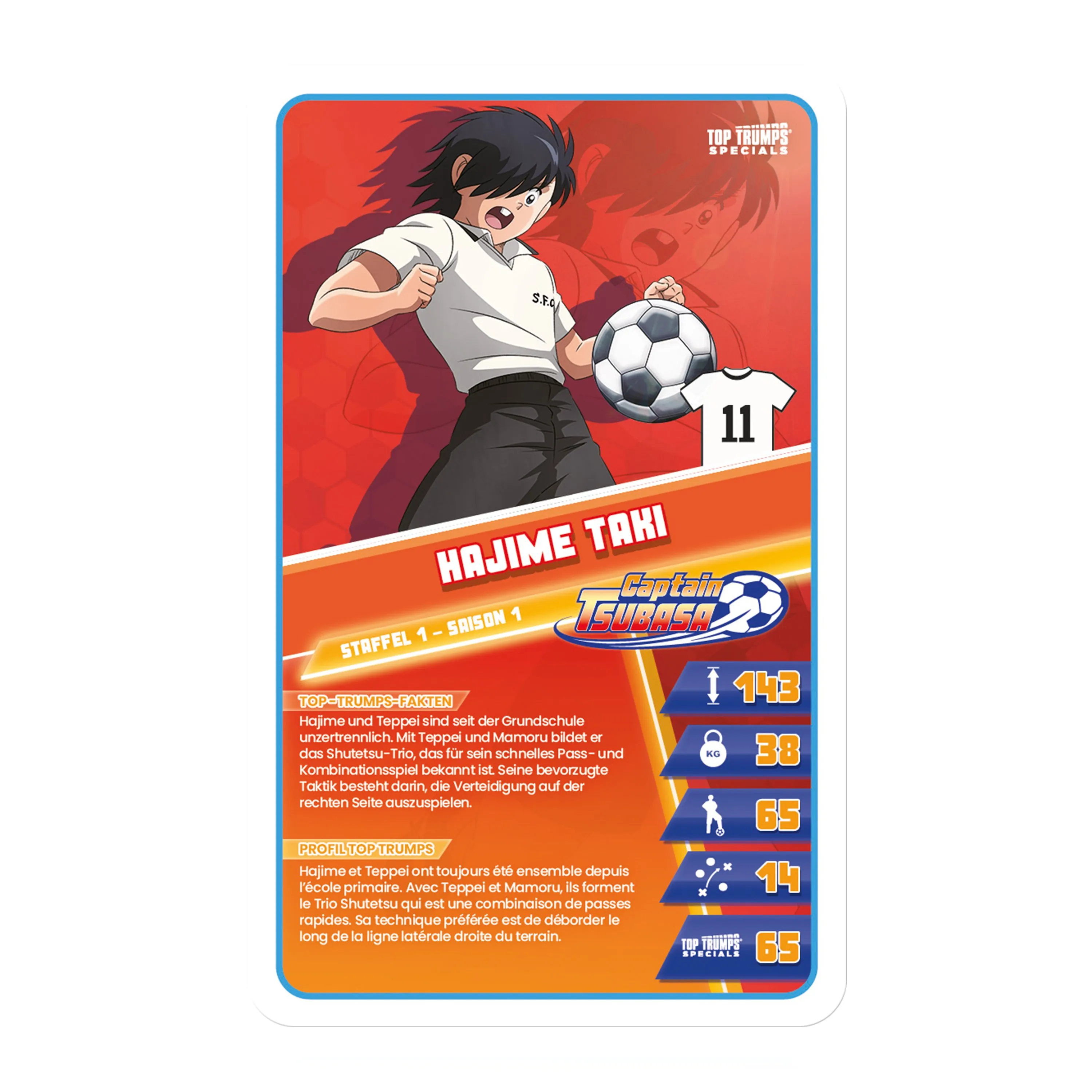 Top Trumps - Captain Tsubasa (deutsch/französisch)