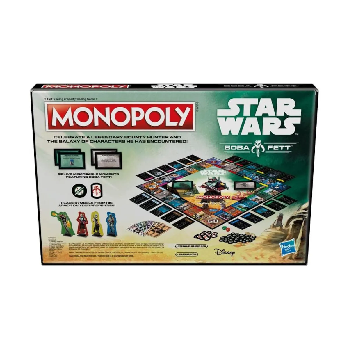 Hasbro - Monopoly - Star Wars: Boba Fett (englisch)