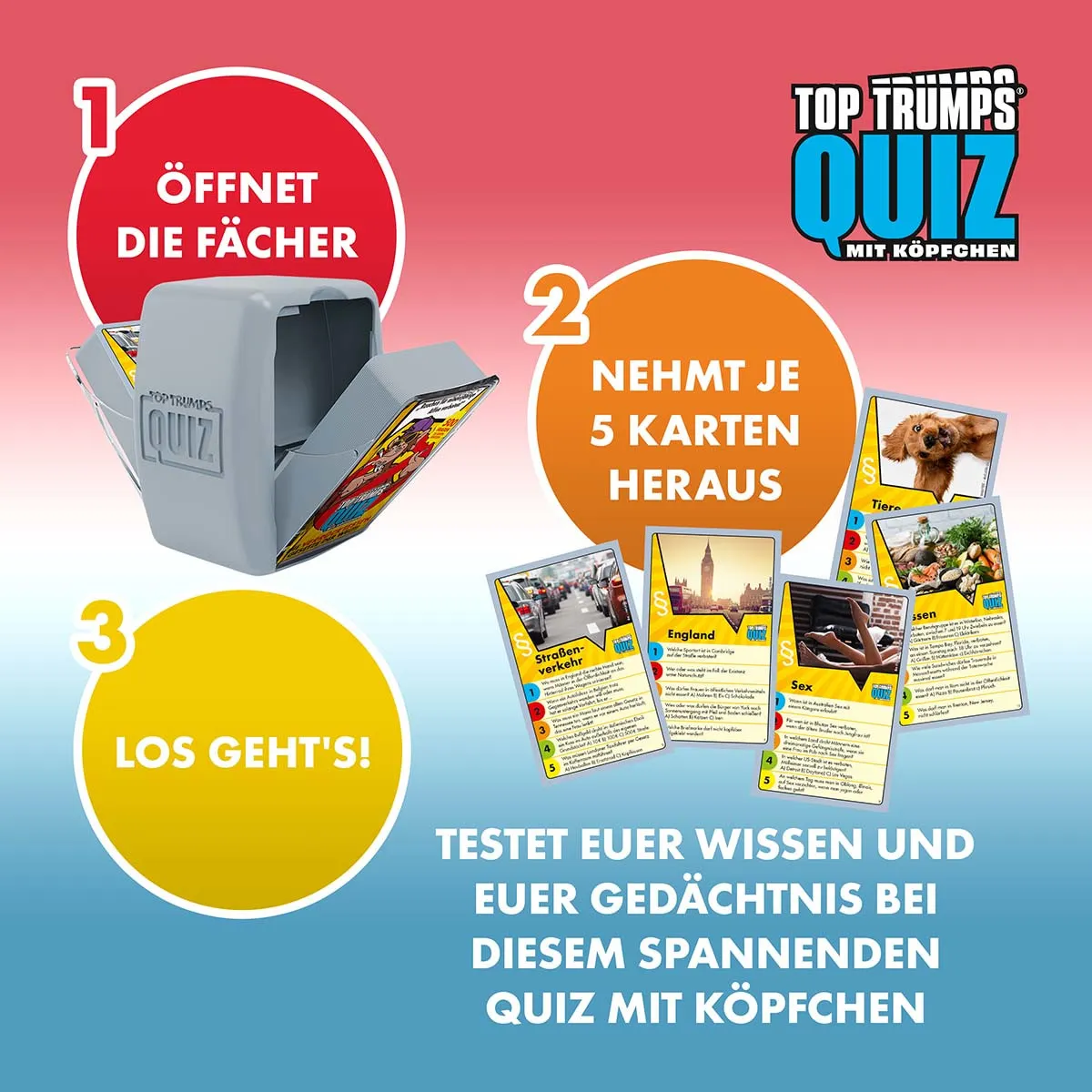 Top Trumps Quiz - Die verrücktesten Gesetze der Welt