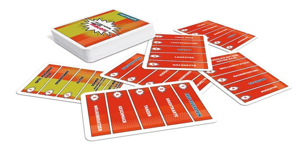 ASS Partyspiel Auf die Plätze, fertig, malen