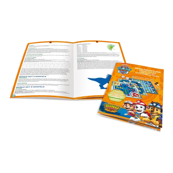 Paw Patrol Bundle: Spielesammlung + Spielebox