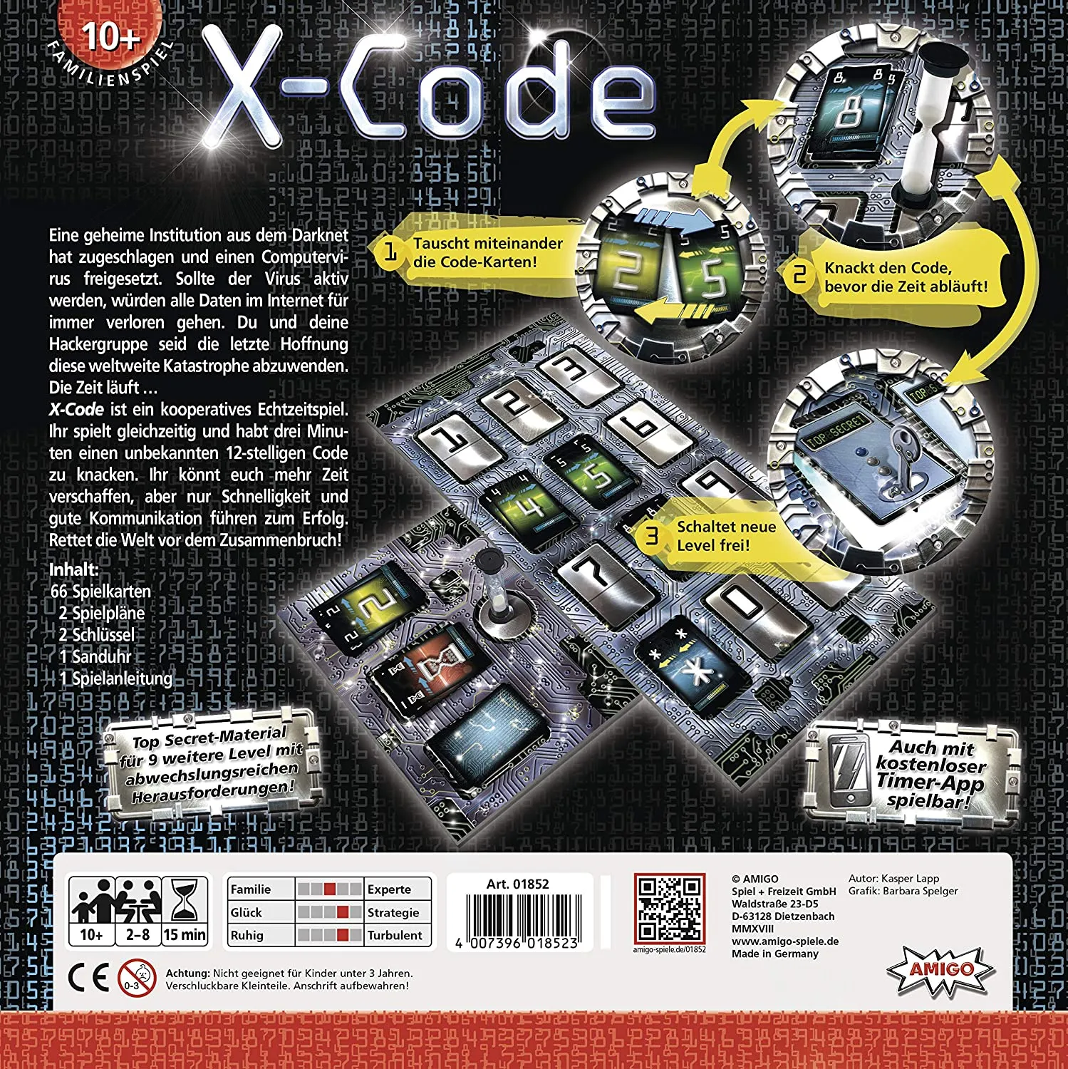 Amigo 01852 - Brettspiel - X-Code