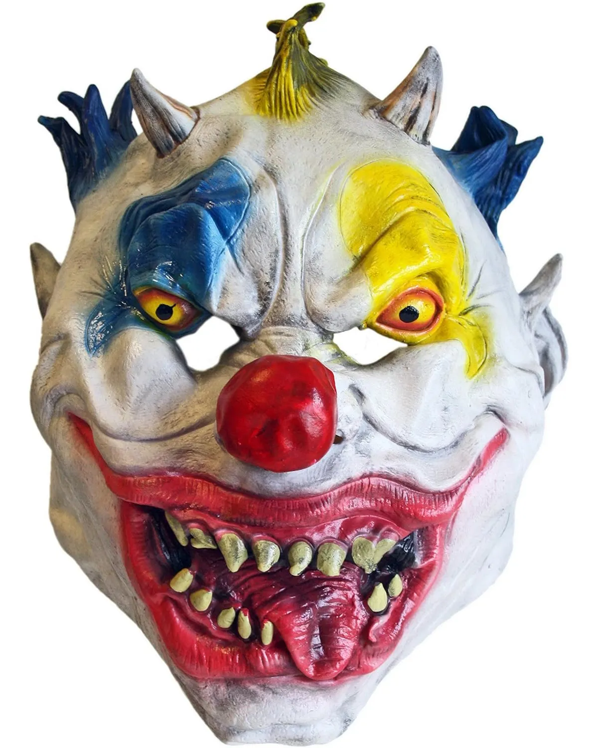 Halloween Maske - Clown mit ausgestreckter Zunge