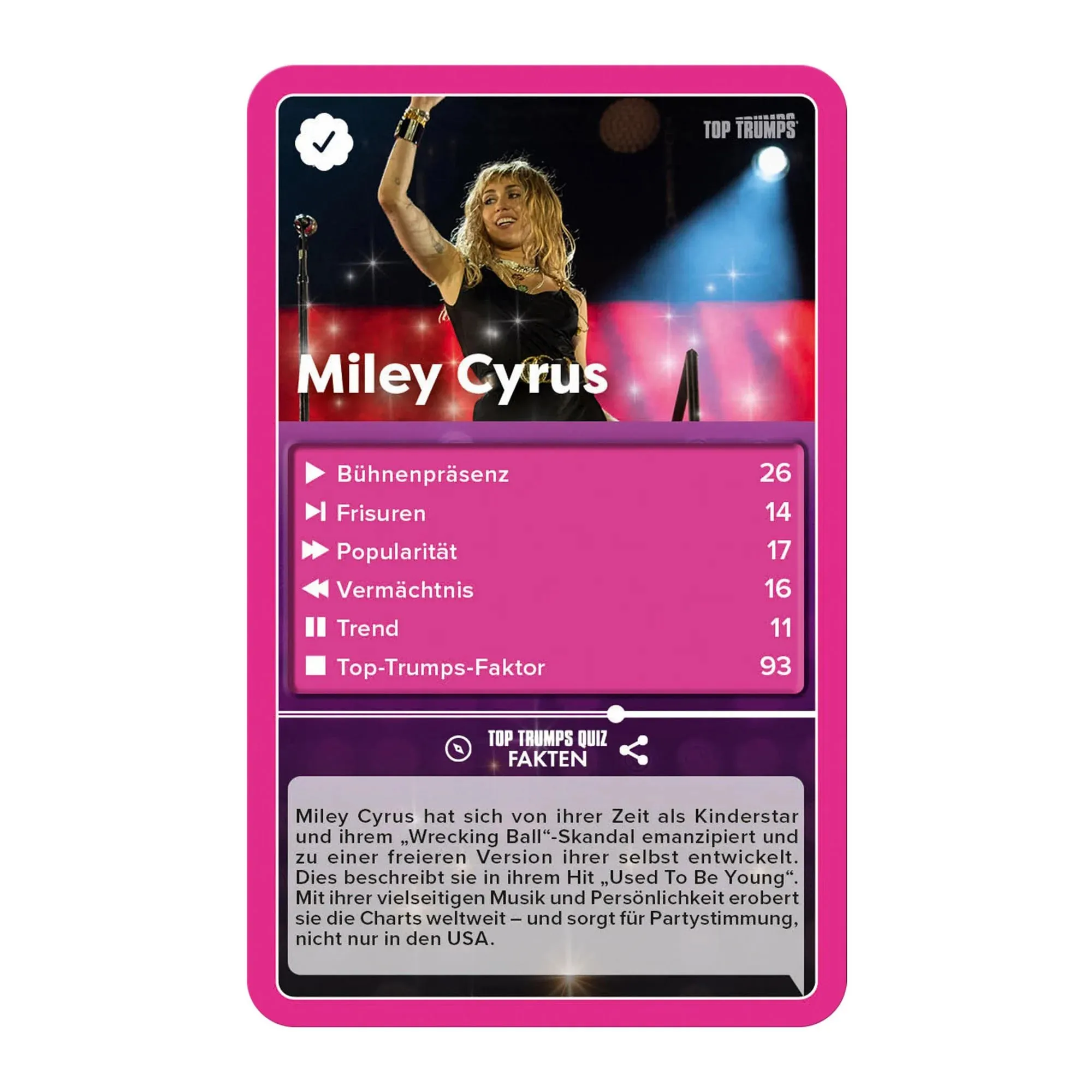 Top Trumps - Popstars