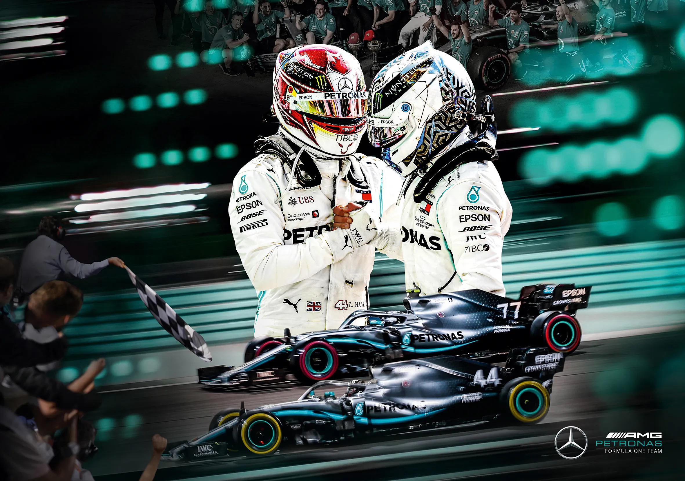 Puzzle Mercedes AMG Petronas Motorsport Puzzle Mercedes AMG Petronas Motorsport