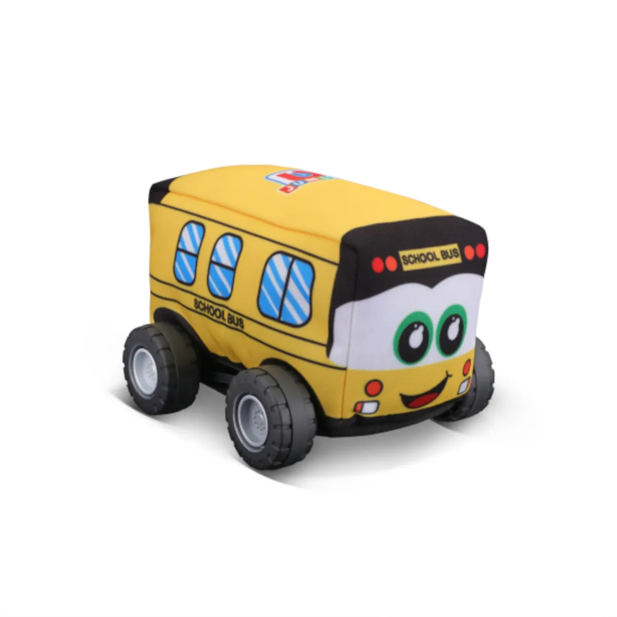 BB Junior 16-89052 - Spielzeugauto - Schulbus (gelb, 15cm)