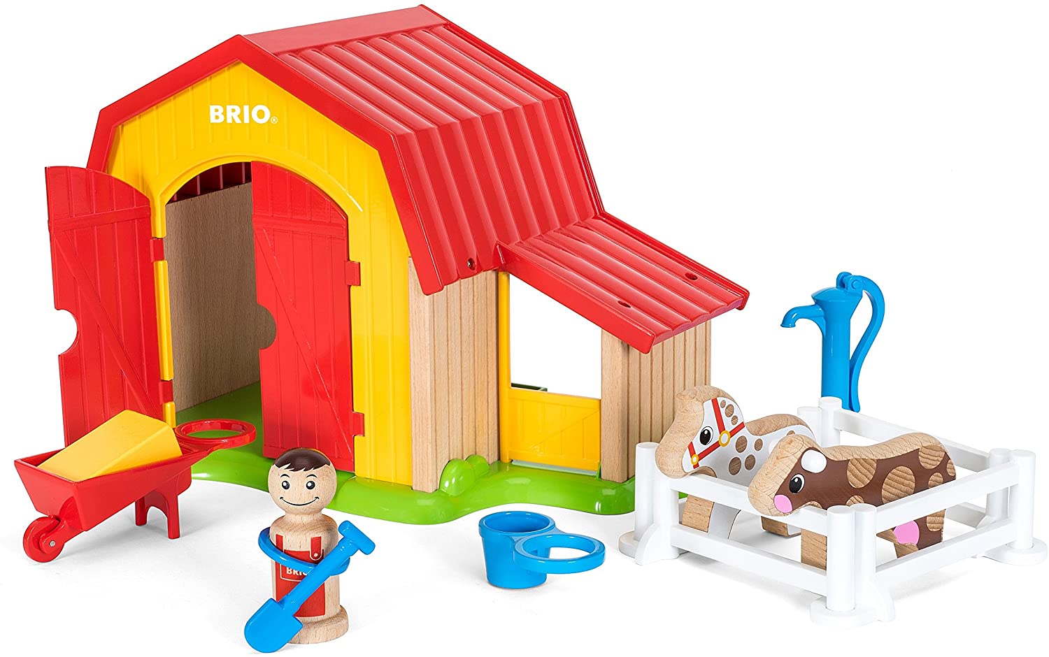 BRIO 30398 - Spielset - My Home Town Bauernhof