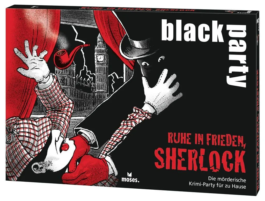 Black Party 3er Set (Ruhe in Frieden Sherlock, Der Tod des Paten, Varieté des Todes)