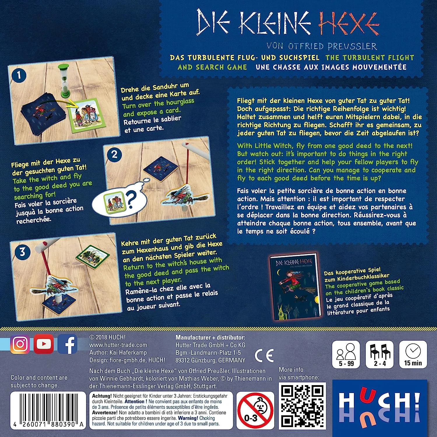 Gesellschaftsspiel - Die kleine Hexe
