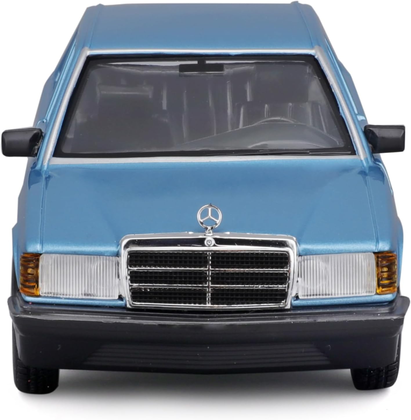 Bburago 18-21103 - Modellauto - Mercedes 190E ´87 (diamant blau, Maßstab 1:24)
