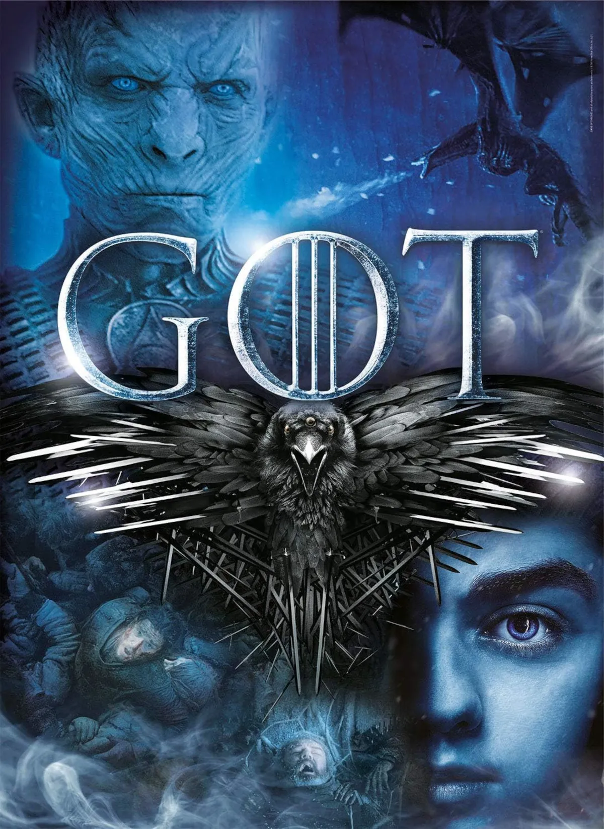 Clementoni 97942 - Puzzle - Game of Thrones (1000 Teile)