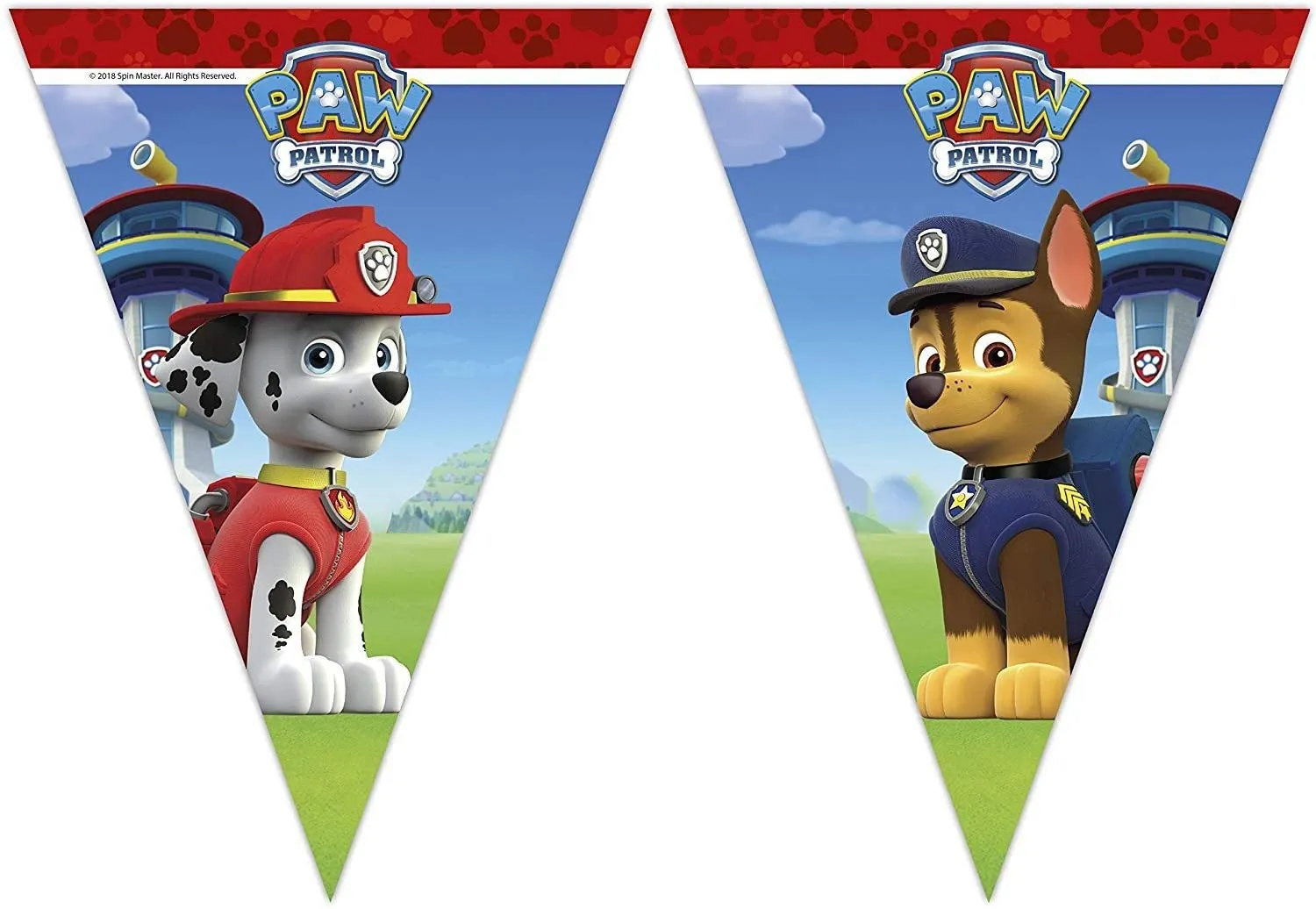 Paw Patrol - Kindergeburtstags-Set (55-teilig)