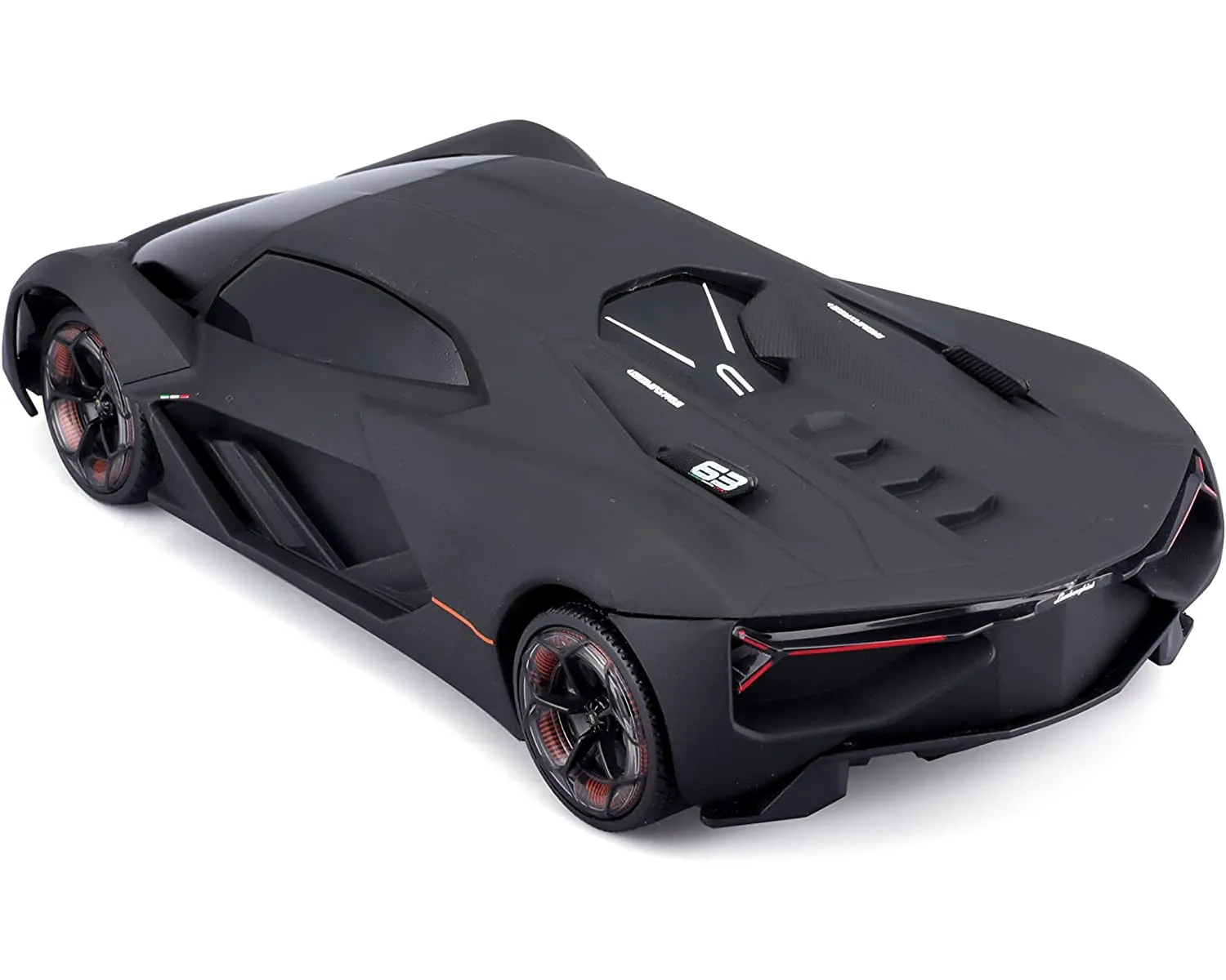 Maisto Tech 81525 - Ferngesteuertes Auto - Lamborghini Terzo Millennio (matt-schwarz, Maßstab 1:24)