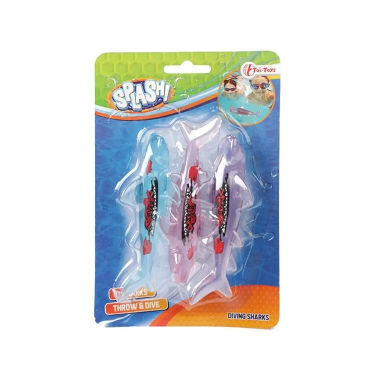 Toi-Toys - SPLASH Tauchfische - Hai (3 Stück)