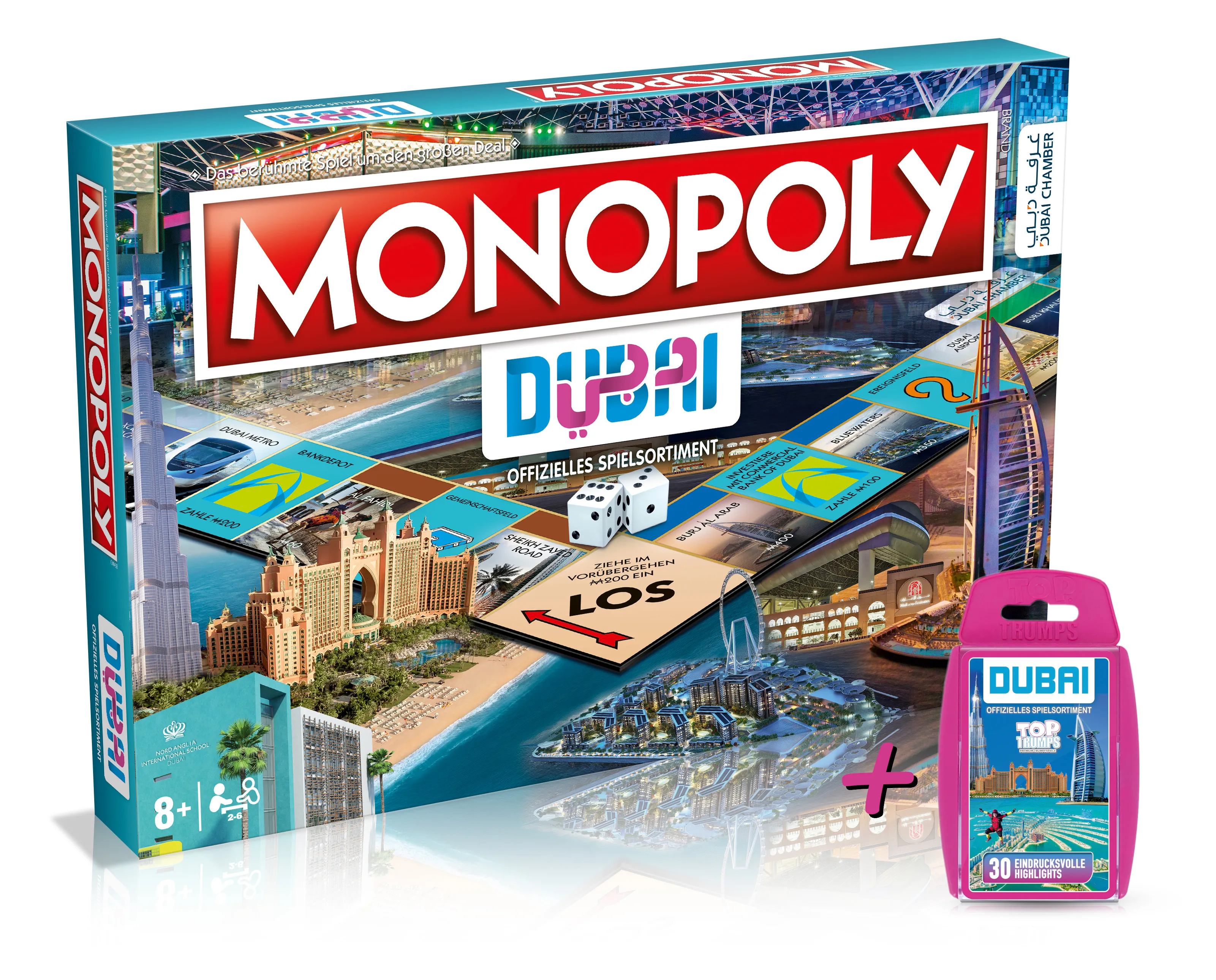 Monopoly - Dubai + Top Trumps Monopoly - Dubai + Top Trumps